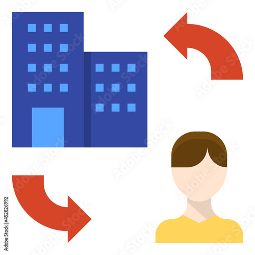 business flat icon