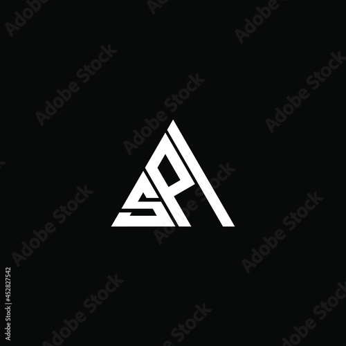 SPI letter logo creative design. SPI unique design
