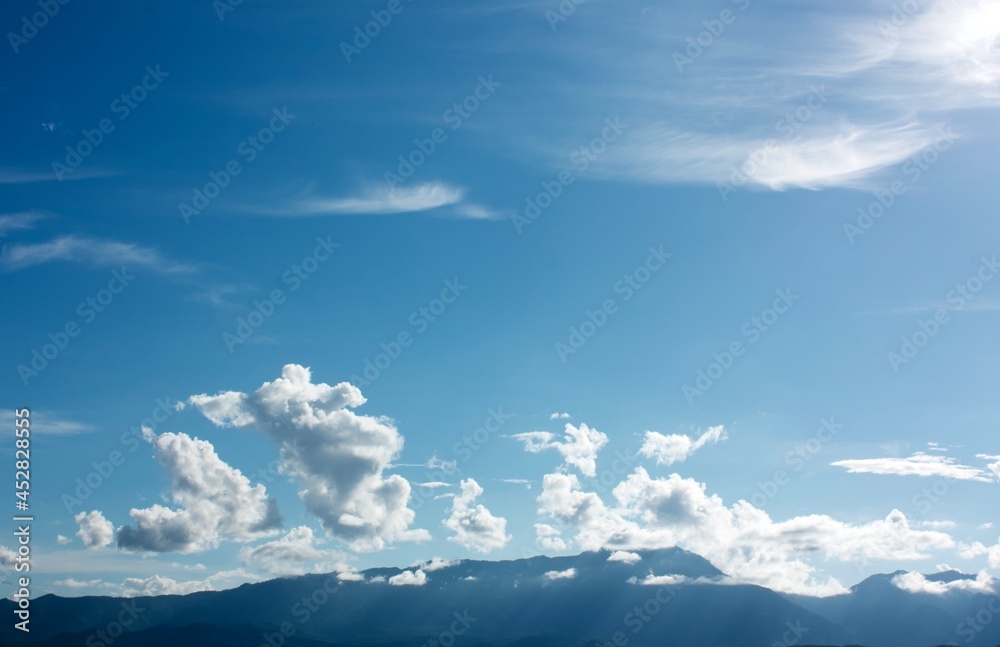 blue sky with clouds blue sky with clouds