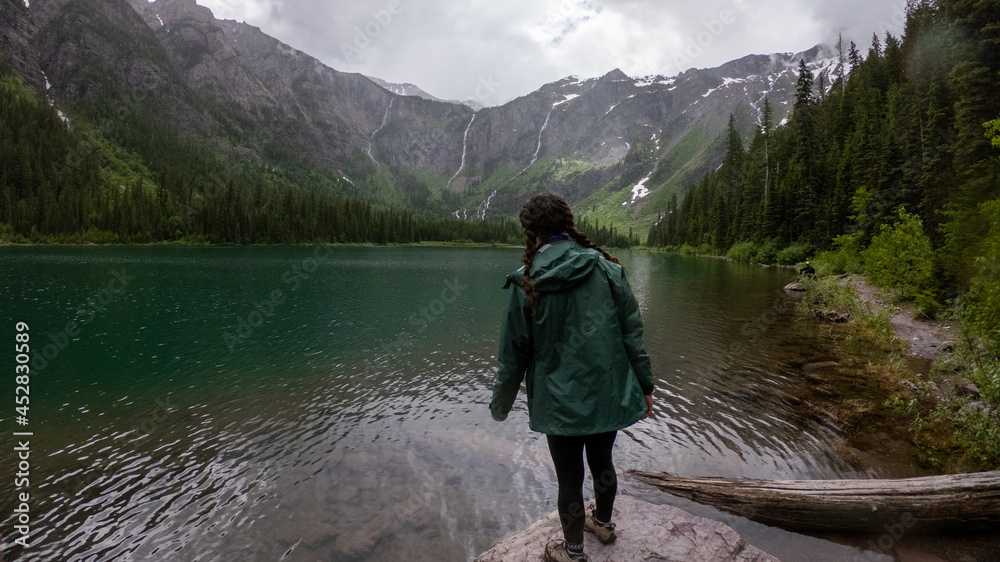 Hike in Northern Montana, Lakes of Montana