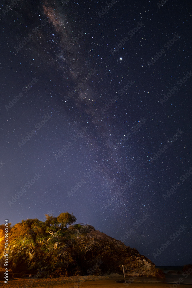 Milkyway over Miami hill, Gold Coast