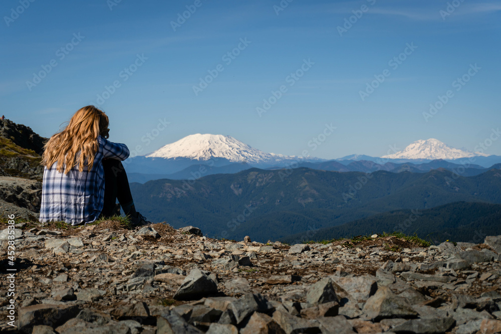 Fototapeta premium Washington volcanoes