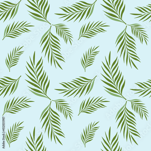 palm leaf  seamless pattern palm leaf  green palm leaf pattern  nature leamless patern