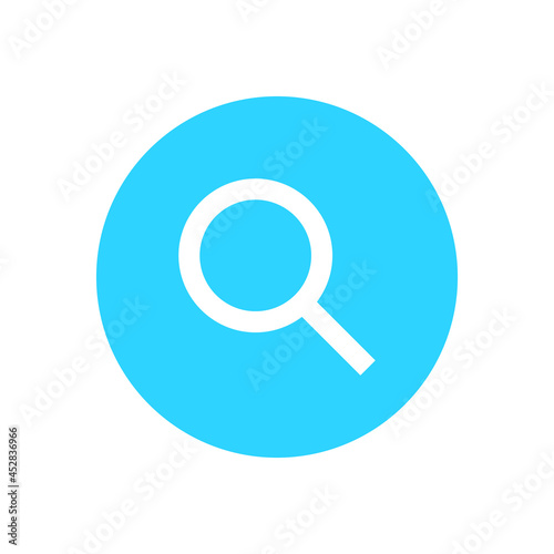 Blue Magnifier icon