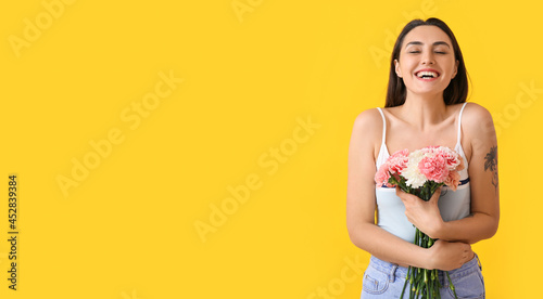 Young woman with beautiful ...