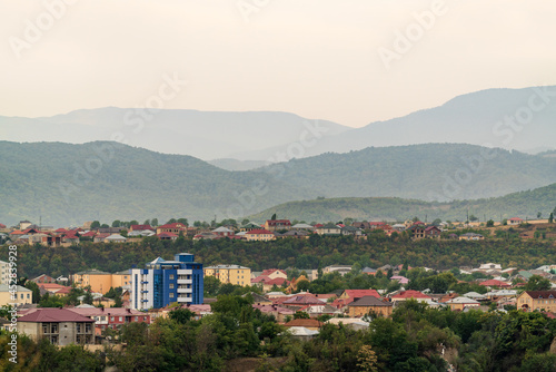 Panoramic view of Quba city