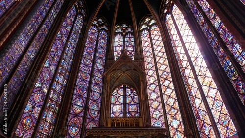 stained glass window