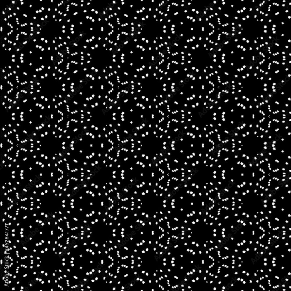 Milkyway stardust black and white seamless pattern digital textile print design Milkyway stardust black and white seamless pattern digital textile print design