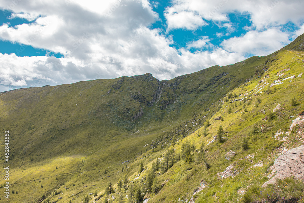 Fototapeta premium Mountains St. Michael im Lungau, Kareck