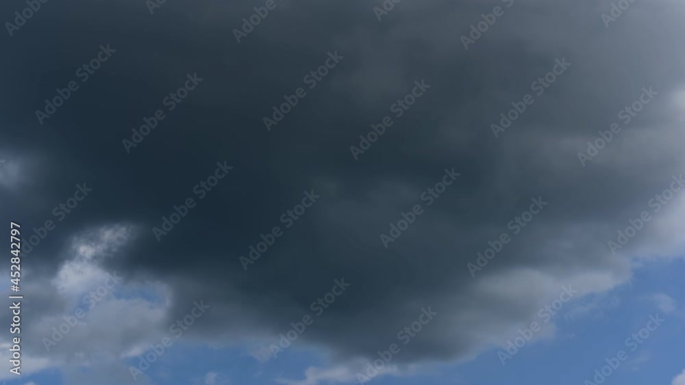 4K Time lapse, Motions white clouds on blue sky background. 4K Time lapse, Motions white clouds on blue sky background.