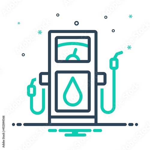 Mix icon for diesel