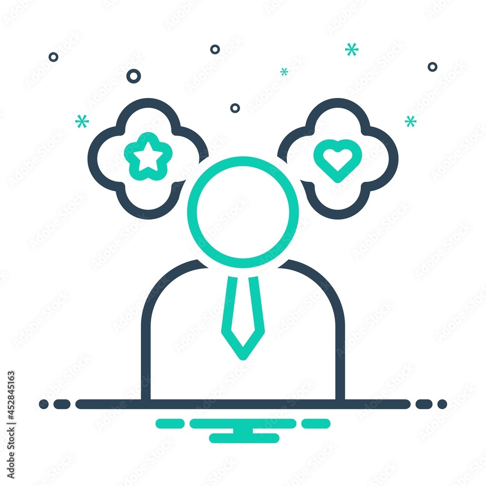 Mix icon for desirable Mix icon for desirable