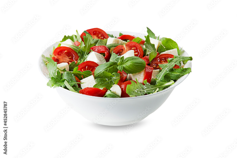 Arugola caprese salad Arugola caprese salad