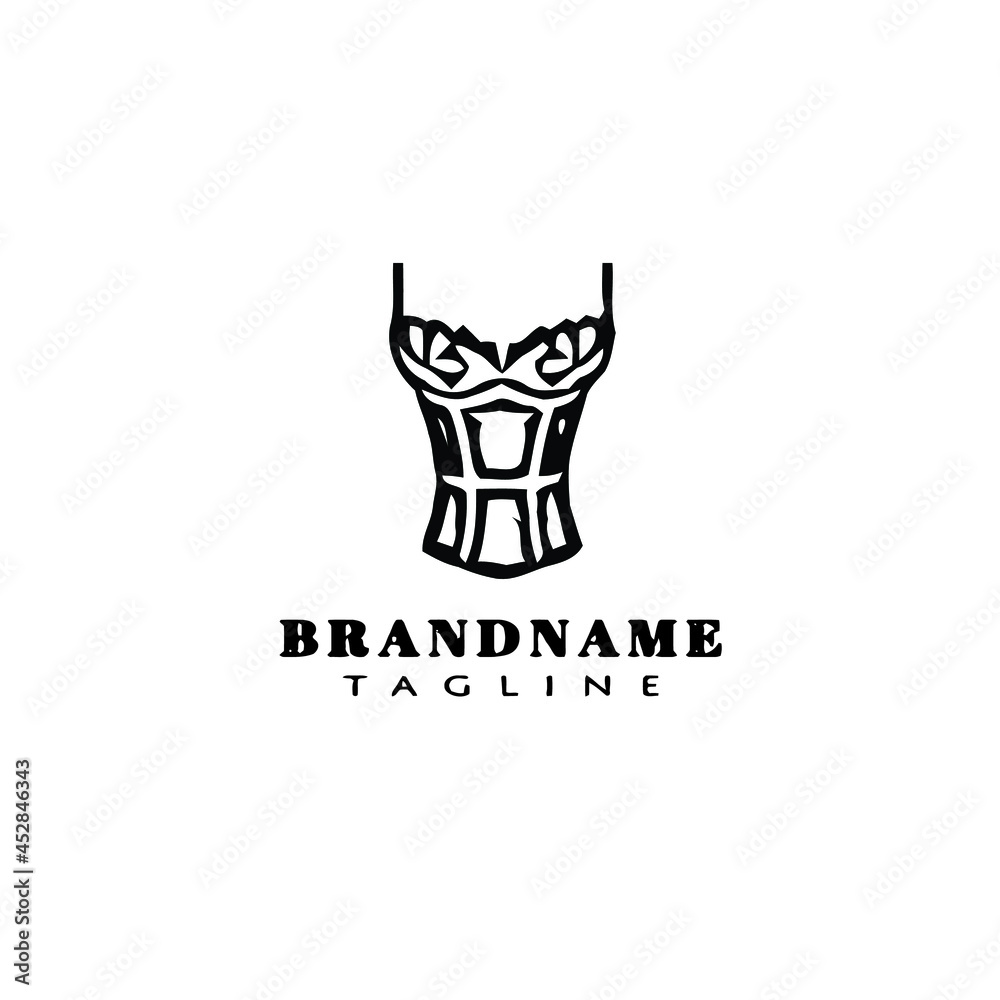 bikini logo cartoon icon design template vector illustration bikini logo cartoon icon design template vector illustration