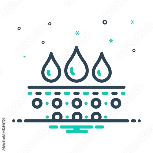 Mix icon for moisture