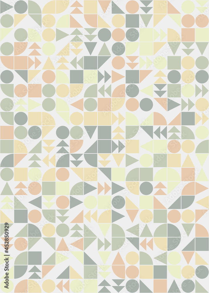 Abstract Geometric Pattern generative computational art illustration Abstract Geometric Pattern generative computational art illustration