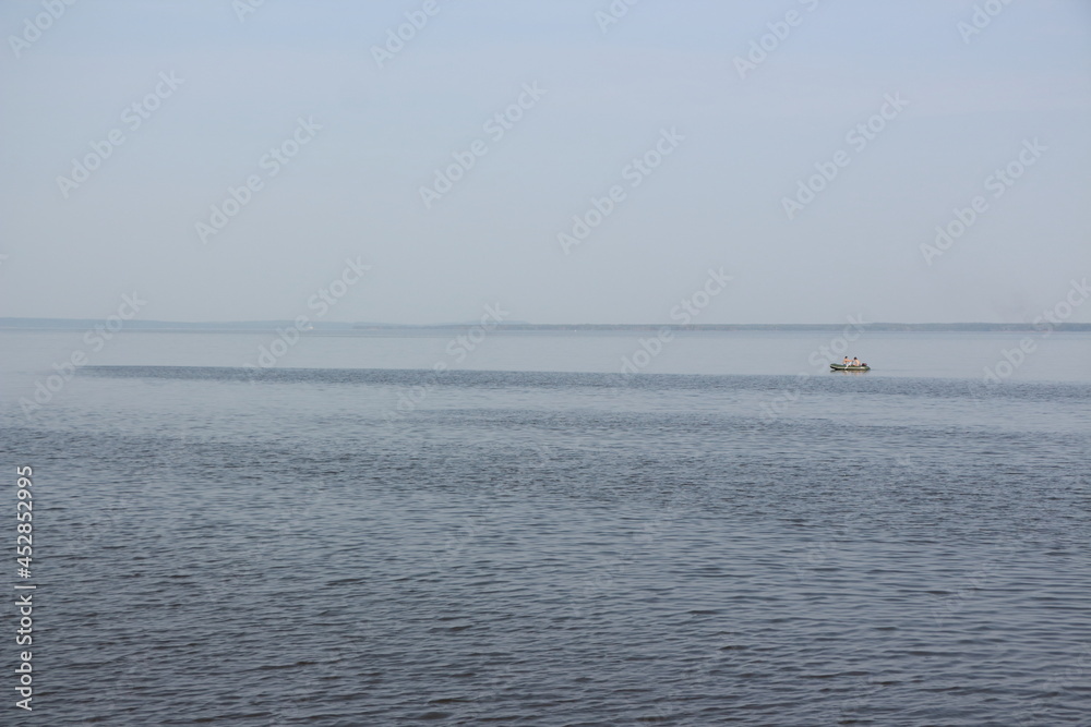 boat on the sea