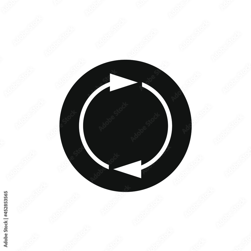 two body arrows curved in a circle two body arrows curved in a circle