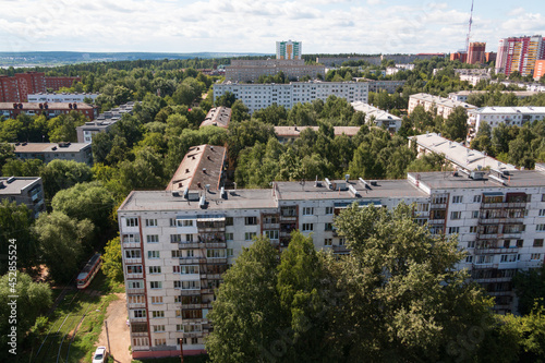 roofs of multi-storey buildings