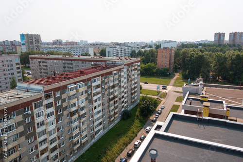 roofs of multi-storey buildings