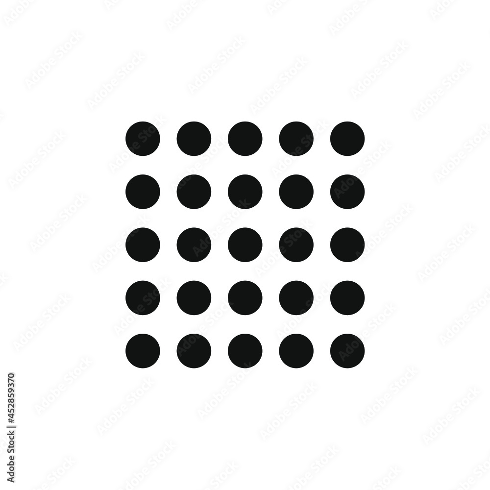 a collection of small circles to form a box a collection of small circles to form a box