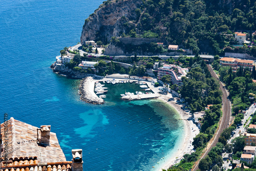 Eze France Panoramic view of the cote d'azur