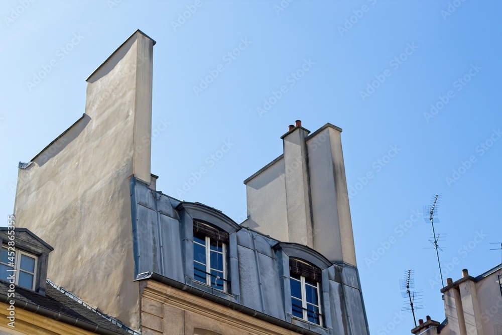 old house in the town