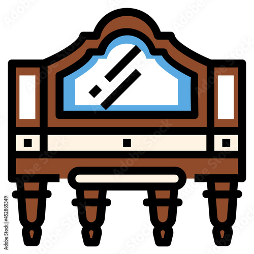vanity line icon
