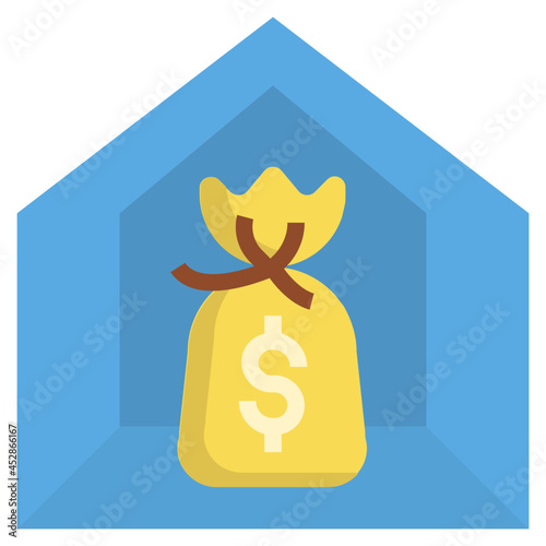 budget flat icon