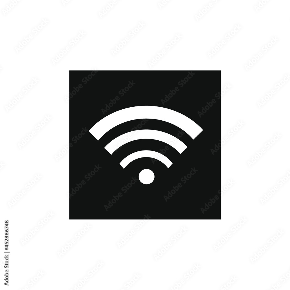 signal icon in black box nature signal icon in black box nature
