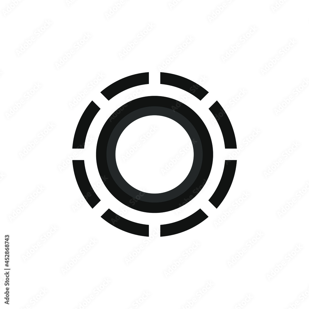 draw a circle inside a cut circle draw a circle inside a cut circle