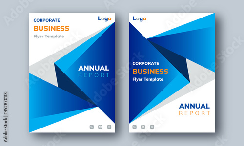 Annual Report Layout Design, Corporate Business Flyer Template Background, Portfolio, Poster, web Banner, Proposal, Multipurpose Marketing Promotion, Etc.
