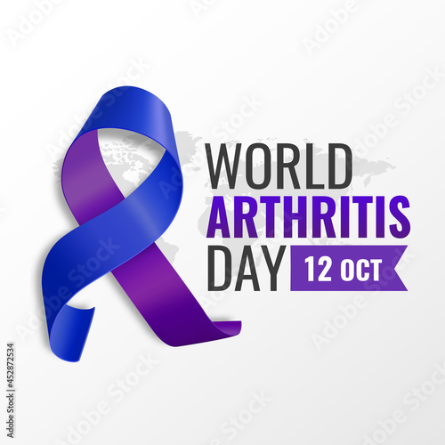 Vector Illustration of World Arthritis Day

