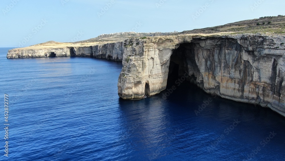 Coast of gozo in Malta