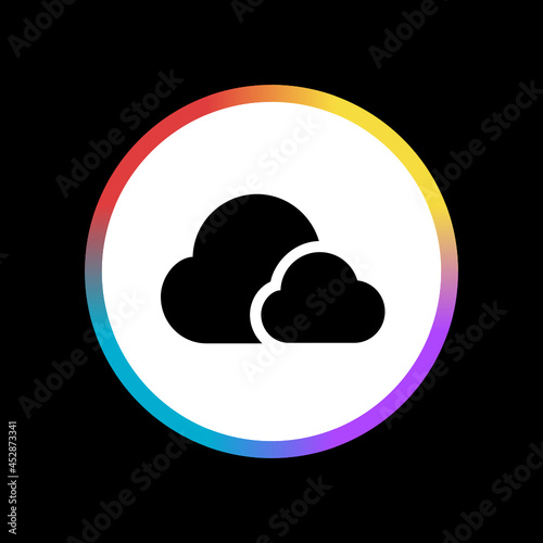 Clouds - Sticker