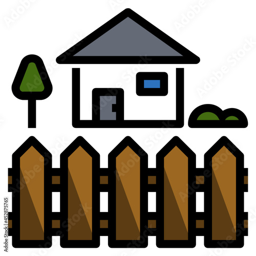 fence line icon