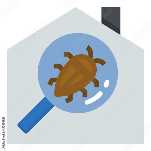 pest flat icon