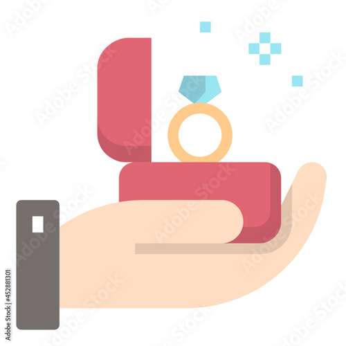 proposal flat icon
