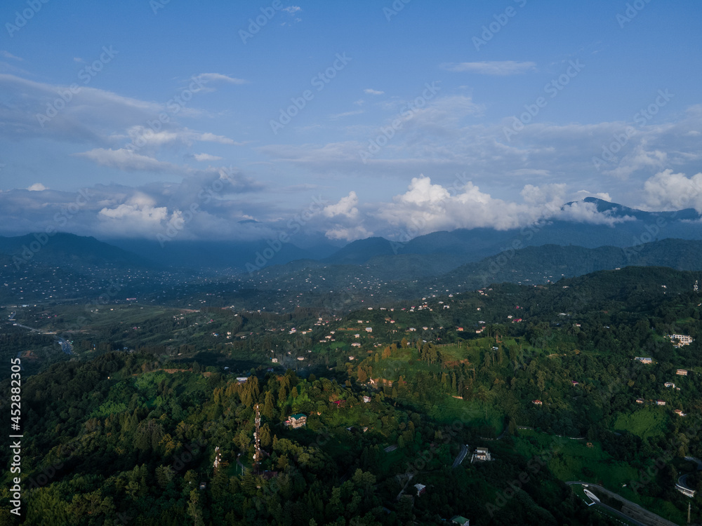 view from the top of mountain