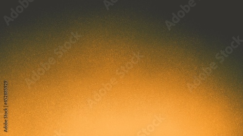Unique painting art with gradient orange spray paint brush for presentation, card background, wall decoration, or t-shirt design