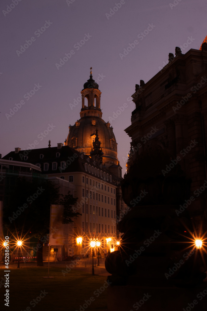 Frauenkirche at night