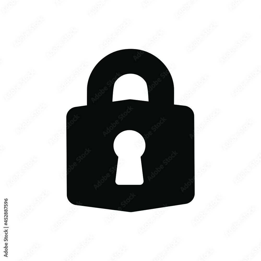 Lock icon vector. Closed illustration sign. padlock padlock.
Lock icon vector. Closed illustration sign. padlock padlock.