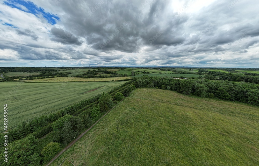 Fields from the drone