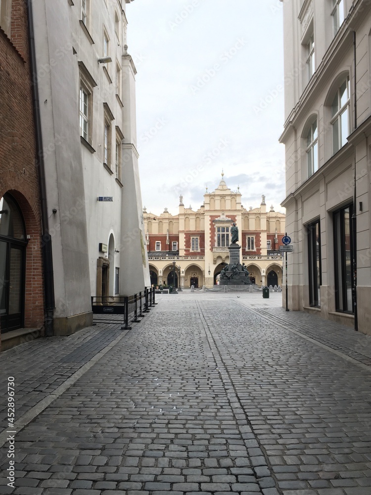 street in the Krakow