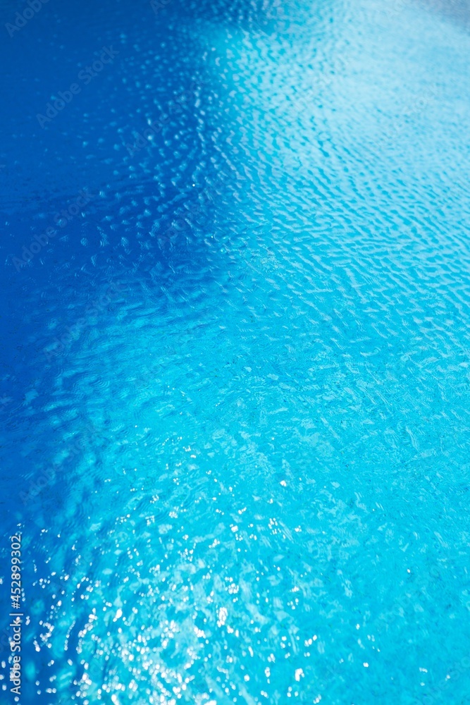 Surface of Water in the Pool Surface of Water in the Pool