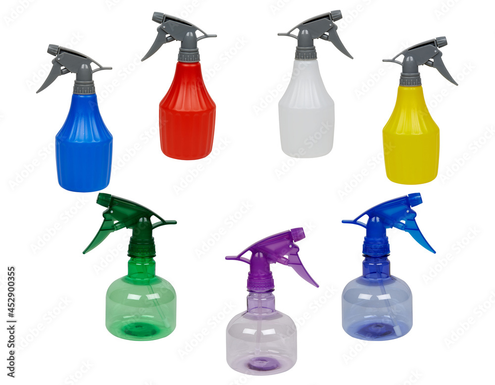 Foxy spray bottle isolated on white background with clipping path Foxy spray bottle isolated on white background with clipping path
