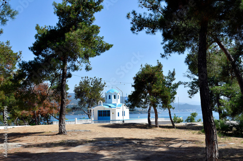 Greece , orthodox chapel photo