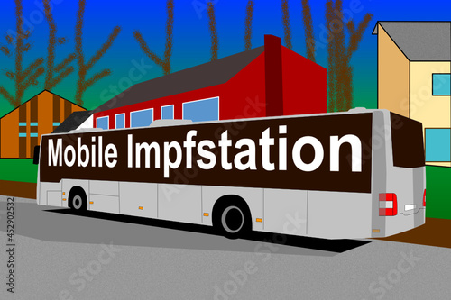 Mobile Impfstation bus