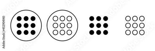 Menu Icon set. web menu icon. hamburger menu symbol