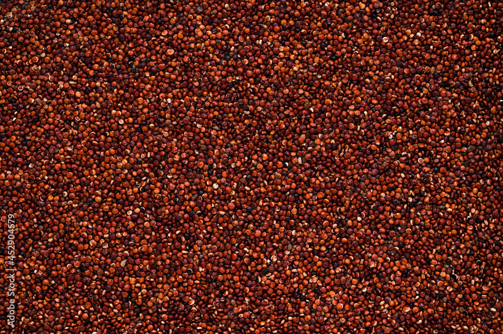 Abstract red organic Quinoa texture background Abstract red organic Quinoa texture background